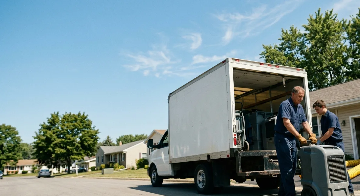 Water Damage Cleanup in Ludington, MI near me